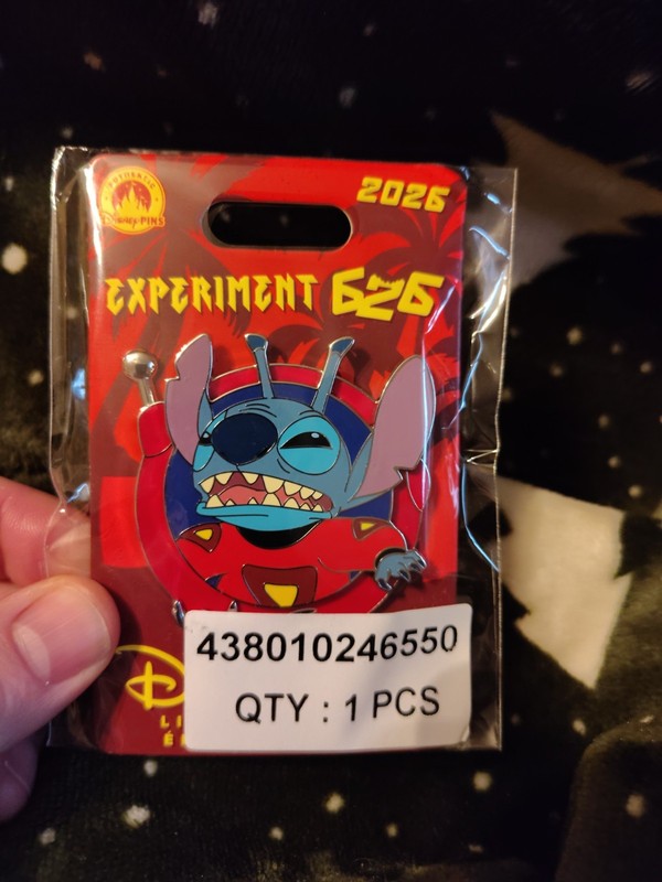 Disney Pin Stitch Experiment 626 Day 2026 Limited Release