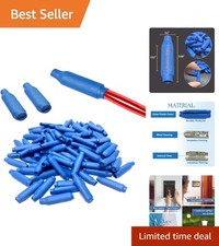 100PC Blue B Connectors Silicone Filled Wet B Wire Gel Telephone Alarm Wire C...