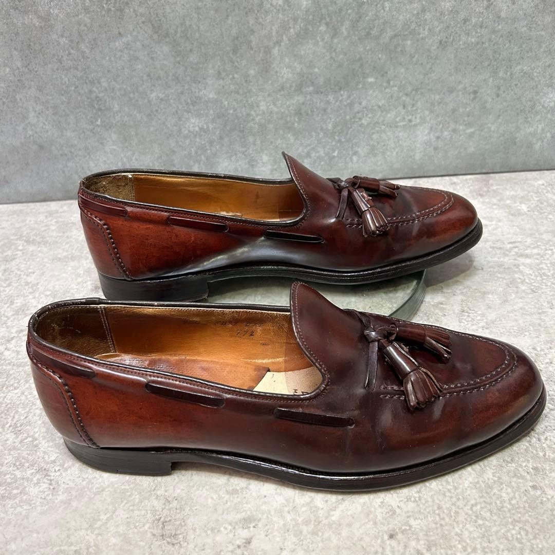 Rare Brooks Brothers x Alden cordovan tassel loafers, size 9.5C #0929 image 5