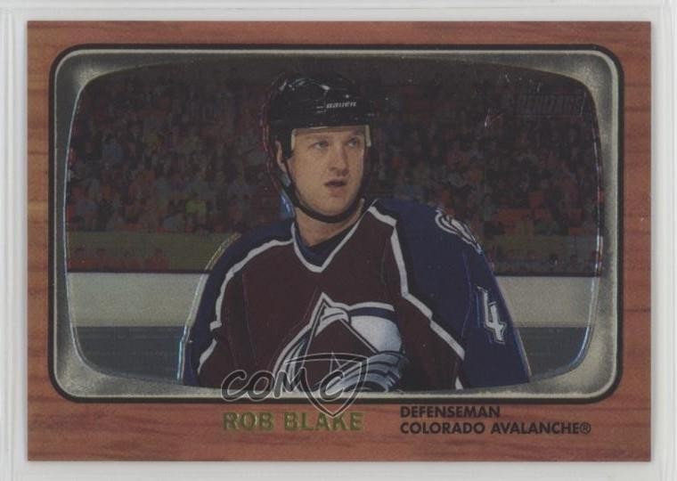 2002-03 Topps Heritage Chrome 522/667 Rob Blake #53 HOF 4p5