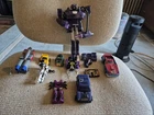 Vintage G1 Transformers Figures Parts Lot, Shockwave, Smokescreen And More