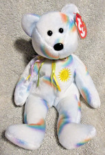 Ty Beanie baby Cheery the Bear DOB August 18, 2000 Free Shipping