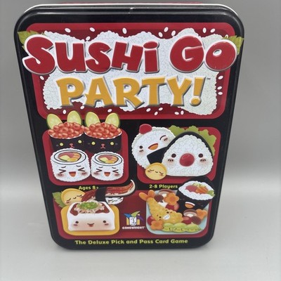 Sushi Go Party Deluxe Pick & Pass Strategy Card Game Gamewright