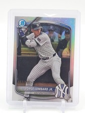 GEORGE LOMBARD JR 2025 BOWMAN CHROME REFRACTOR ROOKIE /499 #BCP-164 Q0107