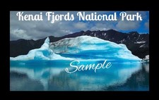 Kenai Fjords National Park Alaska Flexible Fridge Magnet -0176