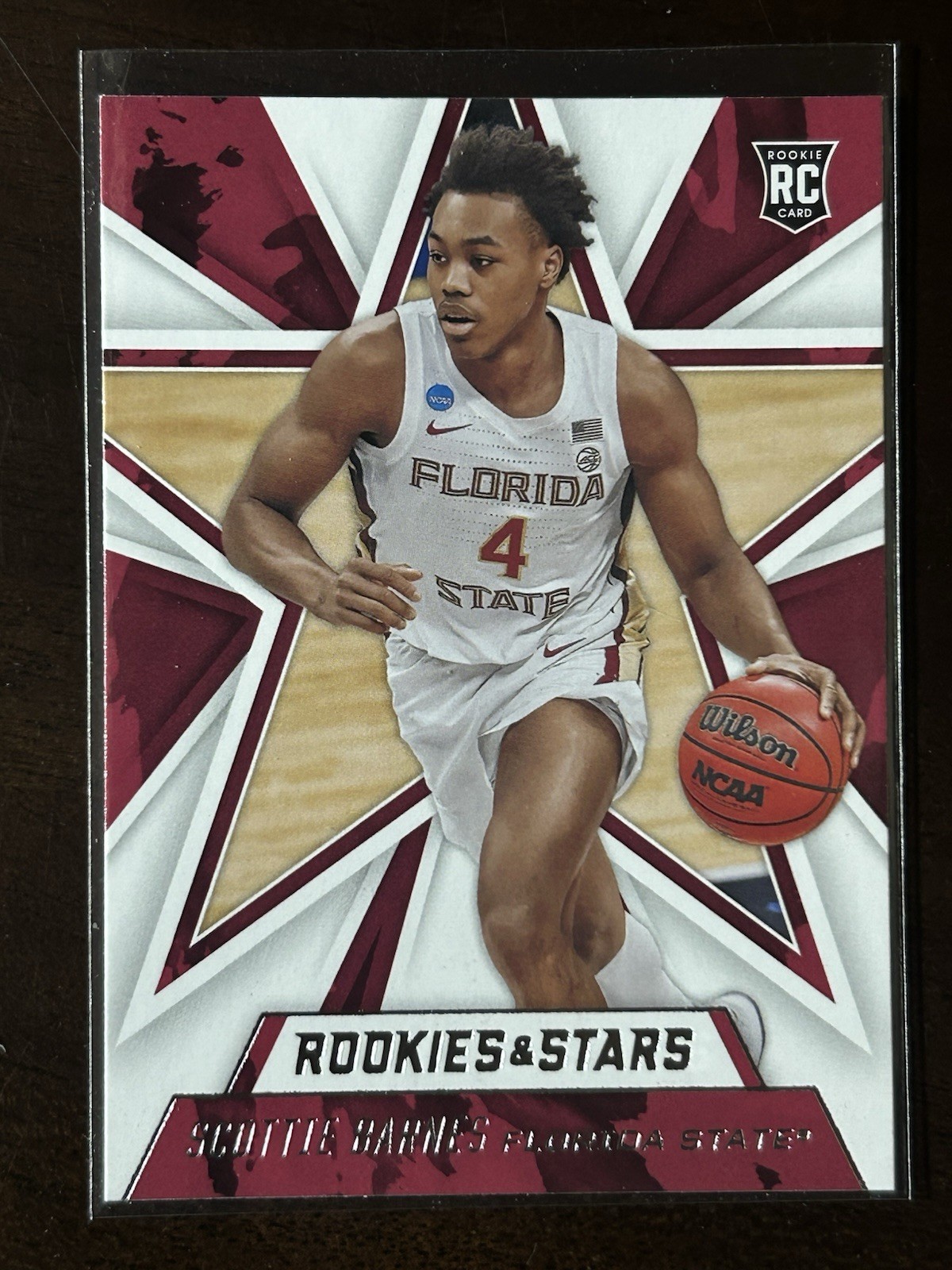 2021 Panini Chronicles Draft Picks Scottie Barnes Rookies and Stars #307 RC