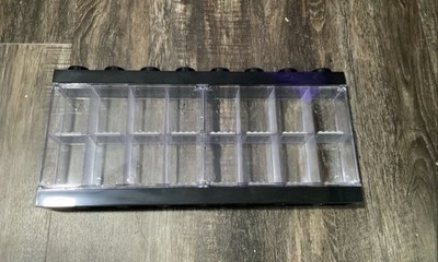 LEGO Minifigure 16 Compartment Display Stackable Wall Mount, 3 Units For 48 Figs