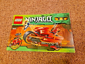 Lego Ninjago 9441 Kai&rsquo;s Blade Cycle, 100% Complete & New Brickmaster Updated Set