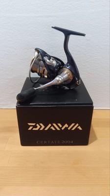 Daiwa 10 Certate 2004 Spinnrolle Custom Steez Knopf gebraucht glatt Box Japan