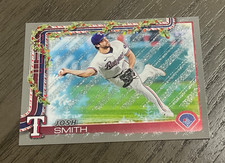 2025 Topps Holiday H153 Josh Smith Silver Glitter Texas Rangers
