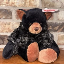 RB Russ Berrie Collection for Target Bear Plush Stuffed Animal Toy Wearing Coat