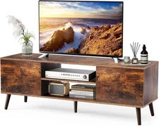 TV Stand for 55 60 Inch TV  With Storage Cabinets for Bedroom office Furniture