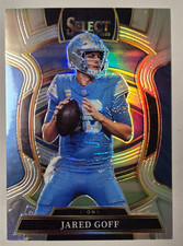 2025 Panini Select Jared Goff Silver Prizm Concourse #69 Detroit Lions