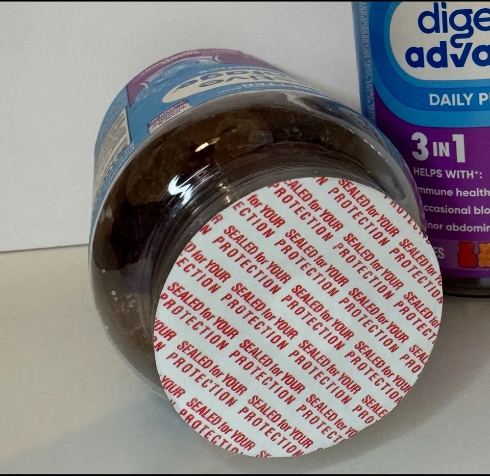 (4) Probiótico diario Digestive Advantage - 3 en 1 - 60 gomitas probióticos gomosos Foto 4 de 4