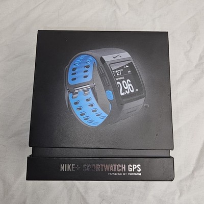 Nike+ Plus GPS Sport Watch Blue/Anthracite TomTom Fitness Runner Tracker