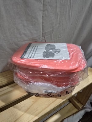 2pc Tupperware Crystal Wave Containers