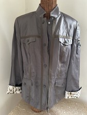 Beautiful Quality Basler Black Label Women s Metallic Jacket 44. New Photos.