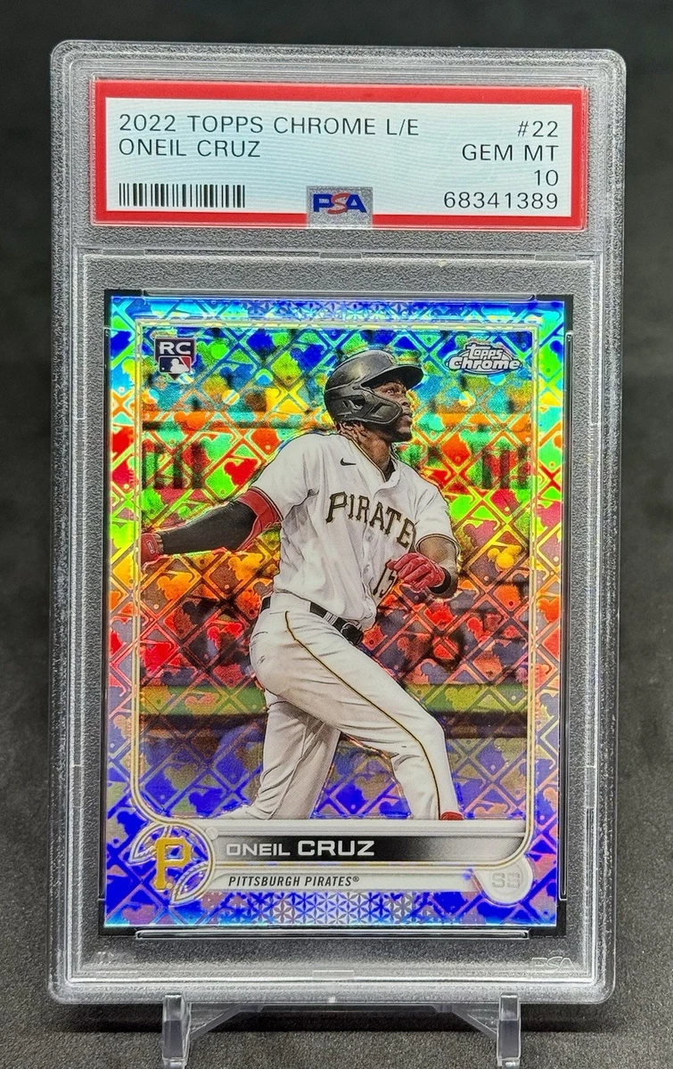 2022 Topps Chrome Logofractor Edition - Oneil Cruz #22 for sale | eBay