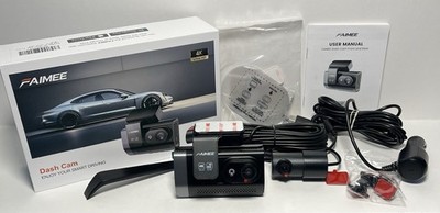 4K+2K Dash Cam Front and Rear, Dash Cam for Cars 2 Channel, 64GB Card Included