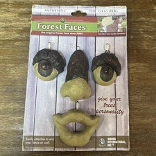 Old Man Face Outdoor Decor Garden Yard Tree Funny Sculpture  Tree Face