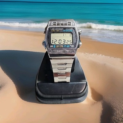 SEIKO　silverWave　a259 稼働品 Vintage Seiko Silverwave A259-5090 Digital Alarm Chronograph