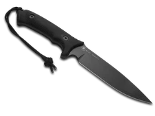 Spartan Blades Harsey Difensa Fixed Blade SB19BKBKNLBK Black Micarta Knife