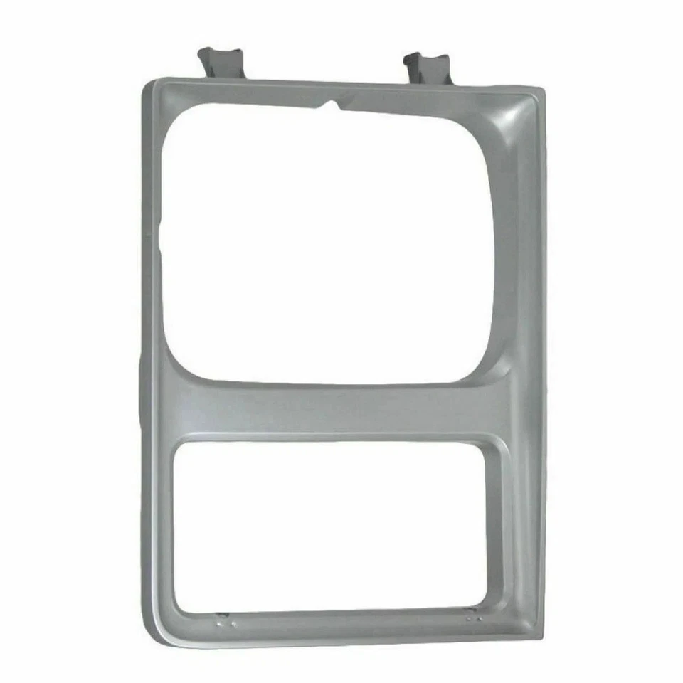 Fits 1985-1987 Chevrolet C/K Series Front Silver Headlight Bezel Signal Lights - Image 4 of 4