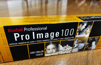 KODAK PRO IMAGE 100 35mm Color Negative Film NEW 5-Pack 36 exp per roll 02/28