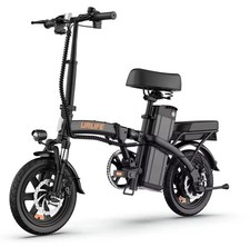 14" All-Terrain Folding bike, 48V 7.5Ah Battery, 25KM/h, Full Disc-E14R BL