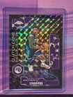 2025 Topps Chrome - Clutch Gene Anthony Edwards Purple Geometric Refractor /75