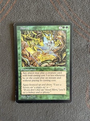 Aluren MP MTG Magic the Gathering Tempest Reserved List