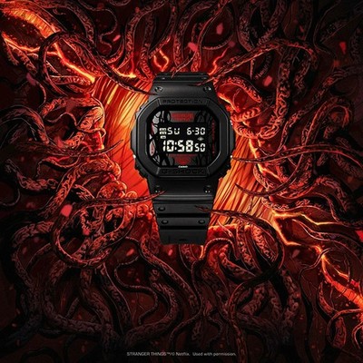 CASIO G-SHOCK DW-5600STT-1JR 5600 SERIES Stranger Things