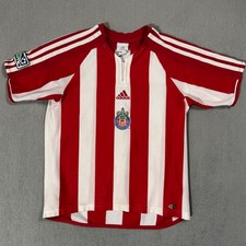 Adidas MLB Chivas USA YOUTH KIDS Vtg Soccer Football Athletic Jersey T Shirt -S