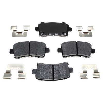 New OE Rear Ceramic Brake Pads Kit For 2013-2015 Chevy Malibu 9 Yr Warranty