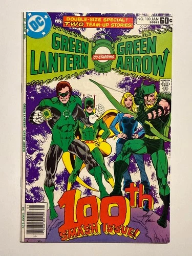 Green Lantern #100 1st appearance of Airwave! (1978, DC Comics) 7.0-7.5