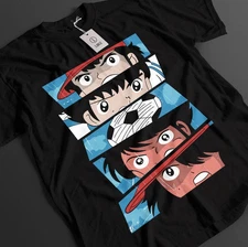 Captain Tsubasa Shirt Hyuga Tshirt Wakabayashi T-Shirt Misugi Soccer Anime Tee