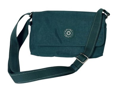Kipling Gipsie Shoulder Bag Graceful Green Teal Crossbody Purse -Excellent!