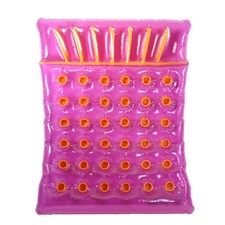 Swim Central 78" Water Sports Purple Two-Person Double Inflatable Pool Mat Float