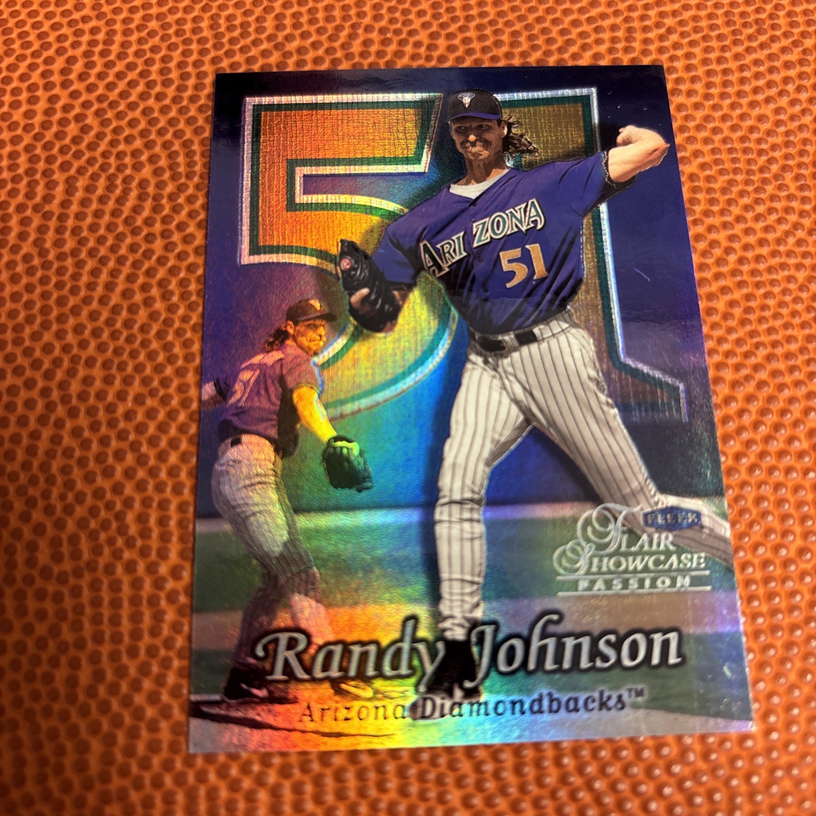 1999 Flair Showcase - Randy Johnson #28 Row 2