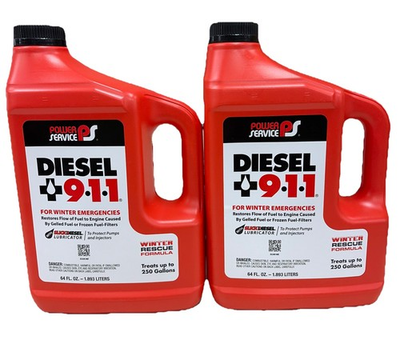 #ad Power Service Diesel 911 Anti Gel Diesel Fuel Additive 64 oz Each 2 PACK $34.99