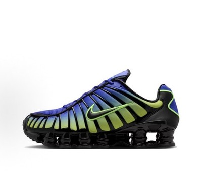 NEW Nike Shox TL Men's Size Lapis/Black-Volt Ice AV3595-401 Fast Shipping