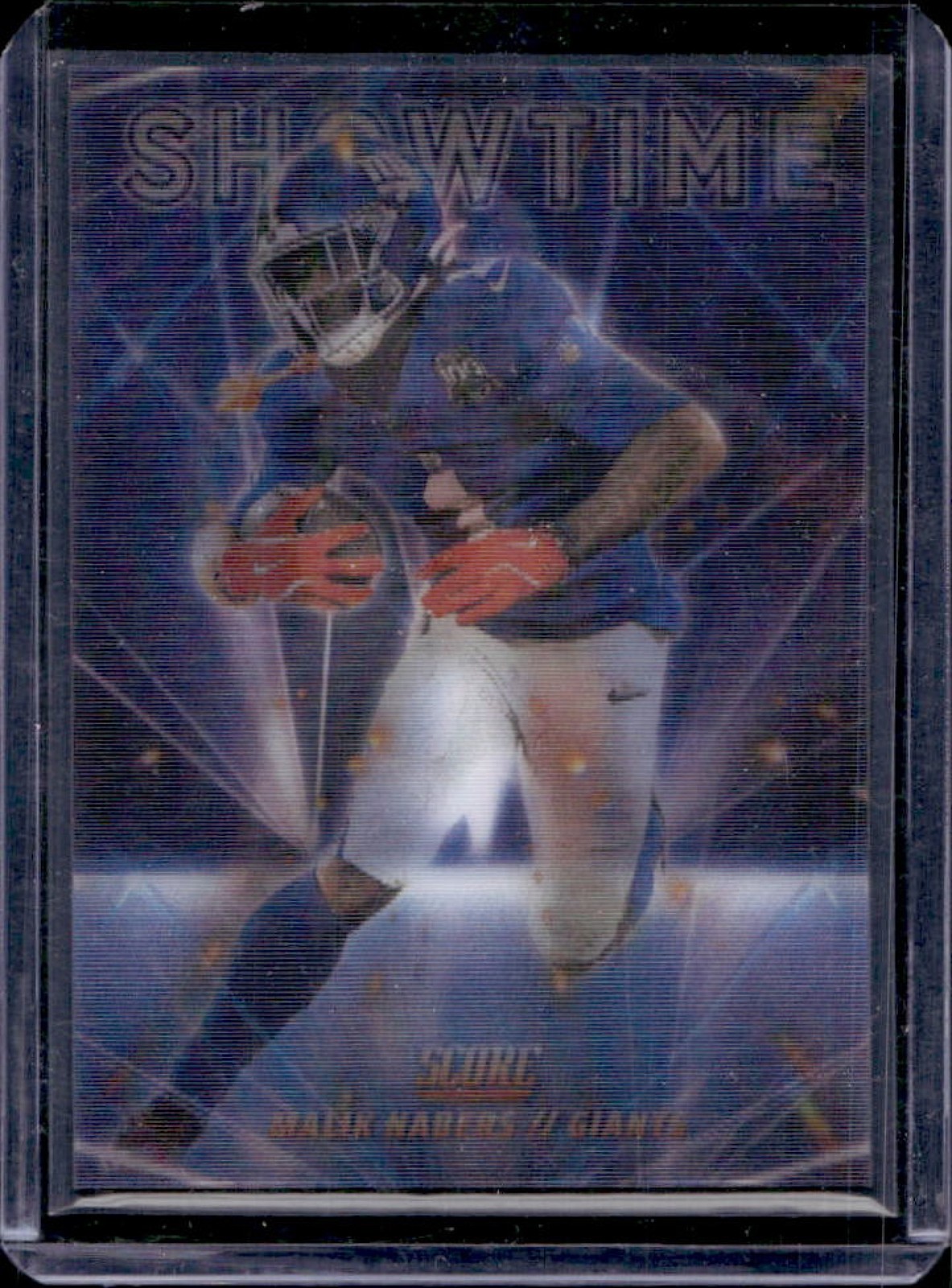 2025 Panini Score Malik Nabers Showtime #10 Giants