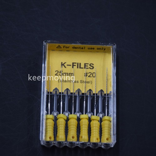 1 Pack Dental K-File Stainless Steel Endodontic Instruments Hand Use 21/25/31mm - 第 43/81 張圖片