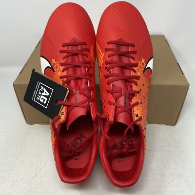 Nike Air Zoom Mercurial Vapor 15 Academy MDS AG Red Orange Men's