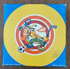 Vintage Springbok Mini Jigsaw Puzzle Walt Disney What a Sport Pluto Complete