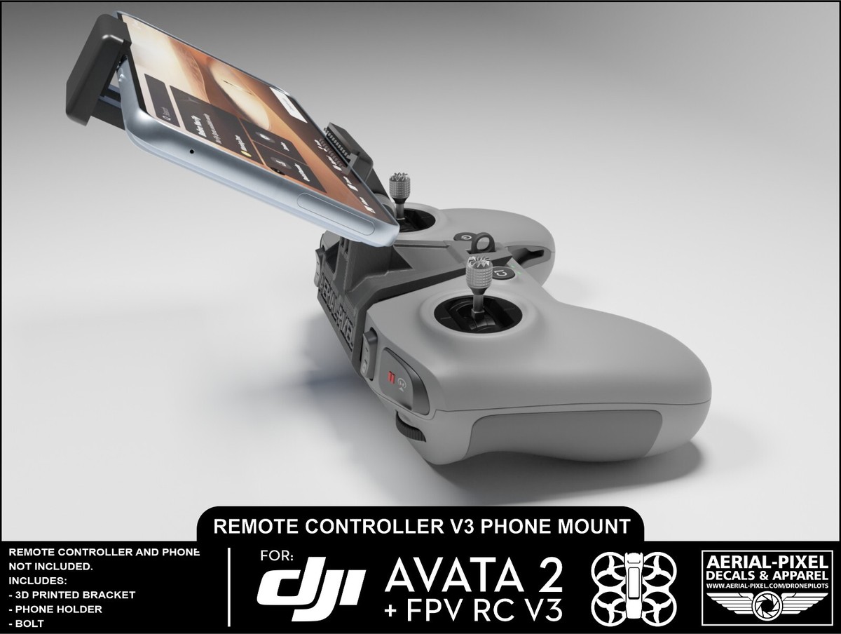 DJI FPV Remote Controller 3 Phone Mount For DJI Avata 2 and