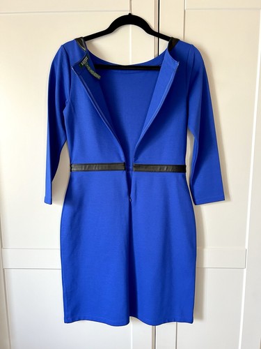 Lauren Ralph Lauren Women's Blue Sheath Dress Size PS, Office Wear - Picture 4 of 7