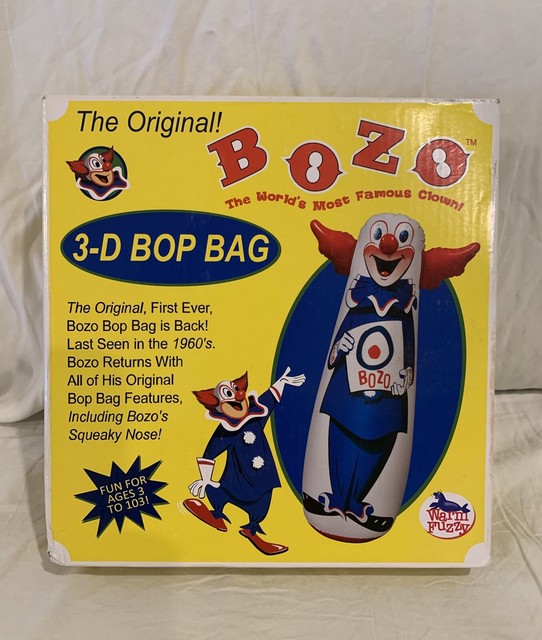 bozo the clown bop bag