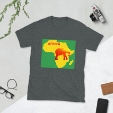 Africa the wealthiest continent African American Short-Sleeve Unisex T-Shirt