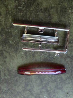 1/24 scale model Dodge Tail Light Panel  Plus Grill for a ?